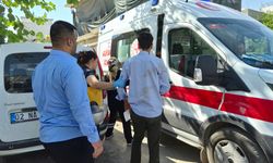 Devrilen motosikletin sürücüsü yaralandı