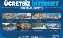 Adıyaman’da vatandaşlara 8 noktada ücretsiz internet