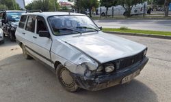 Otomobil ile elektrikli bisiklet çarptı: 1 yaralı