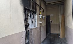 Elektrik panosunda çıkan yangın korkuttu