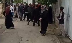 Çift bıçakla kavgaya koştu
