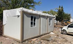 Konteynerden klima çalan hırsızlar kayıplara karıştı