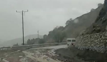 Sağanak yağış Sincik’te etkili oldu