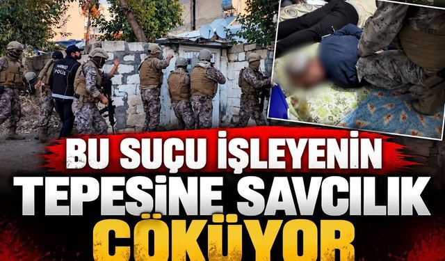 Bu suçu işleyen yandı
